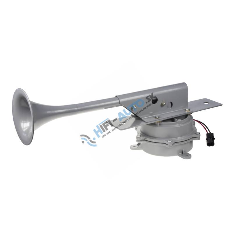 Singl-fanfára 560mm, šedá, 24V, elektromagnetická