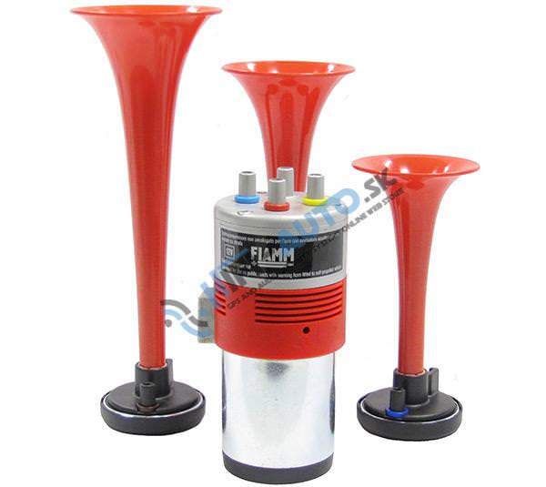 FIAMM TRIO 3-tónová fanfára s kompresorom, 12v