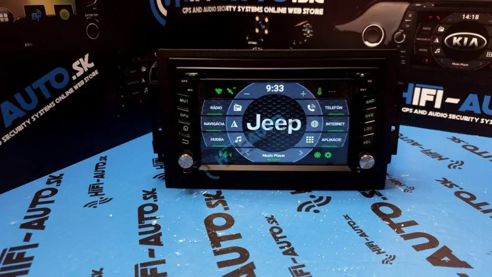 ANDROID 14 Jeep autorádio