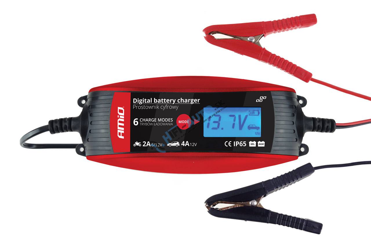 Nabíjačka auto/moto digitálna 6V/12V - 2A/4A