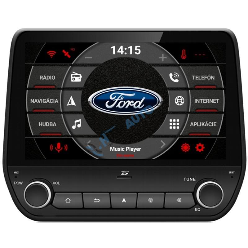 ANDROID 14 Ford Custom Tourneo, Fiesta, Ecosport autorádio