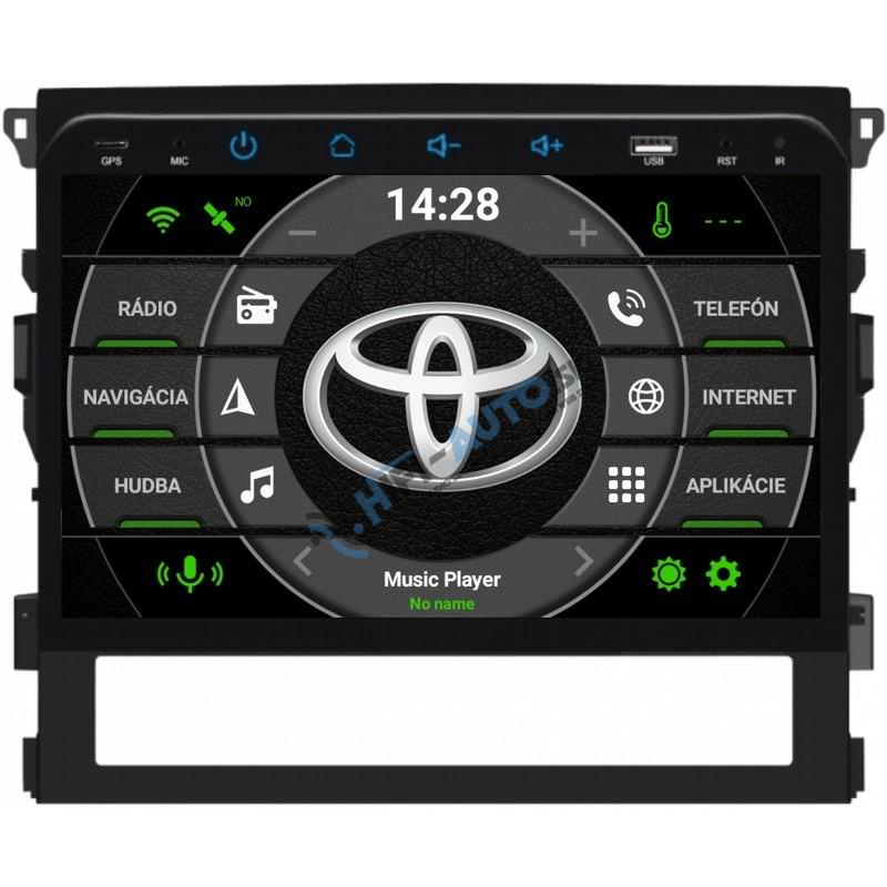 ANDROID 14 Toyota Land Cruiser 2016-2019 autorádio