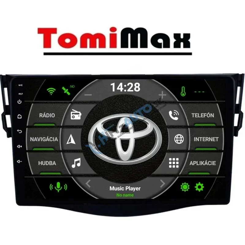 ANDROID 14 Toyota RAV4 autorádio