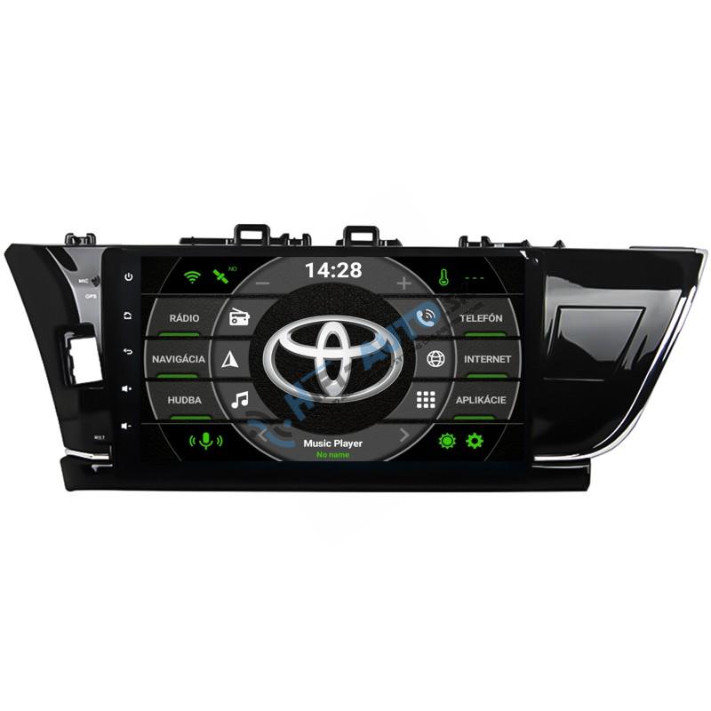 ANDROID 14 Toyota Corolla 10,1" autorádio