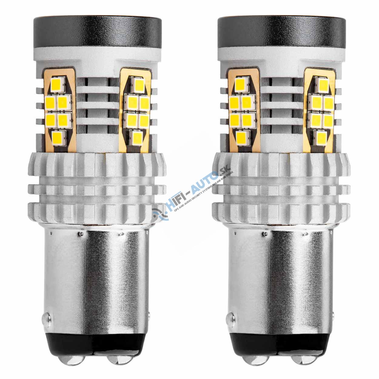 LED žiarovka BAY 15d, 24LED 3020 CANBUS 12V-24V