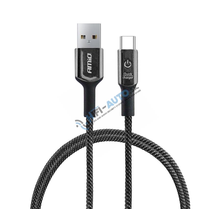 Kábel USB+USB C 100cm FullLINK UC-9