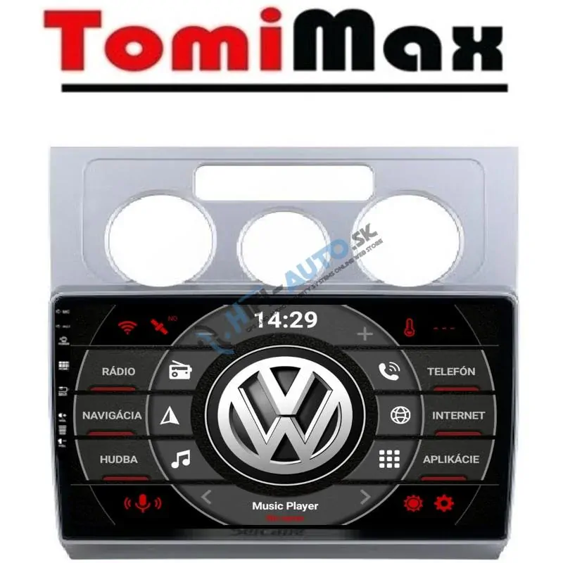 ANDROID 14 VW Touran autorádio