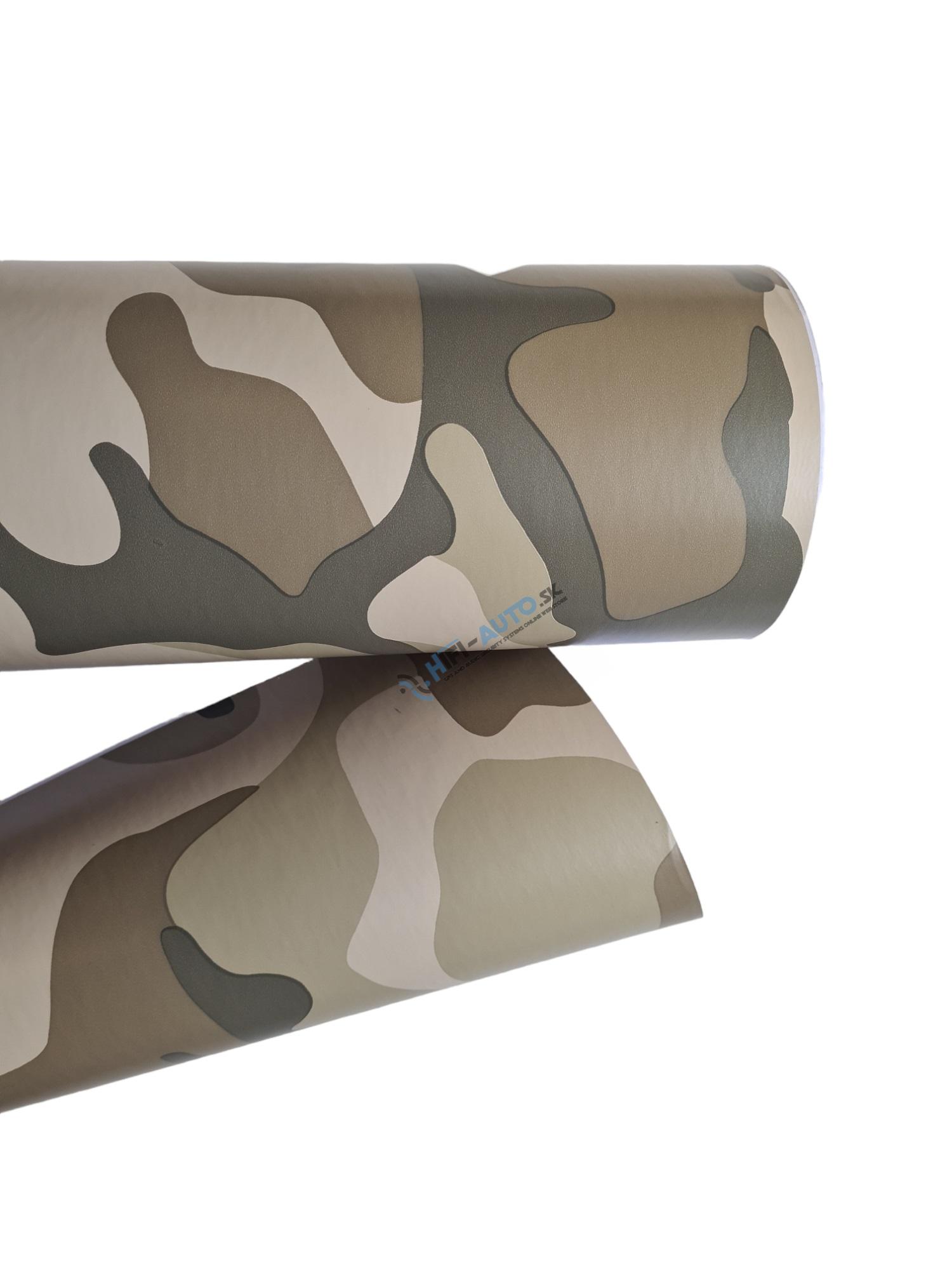 Maskáčová fólia verzia 4. (air free bubbles)