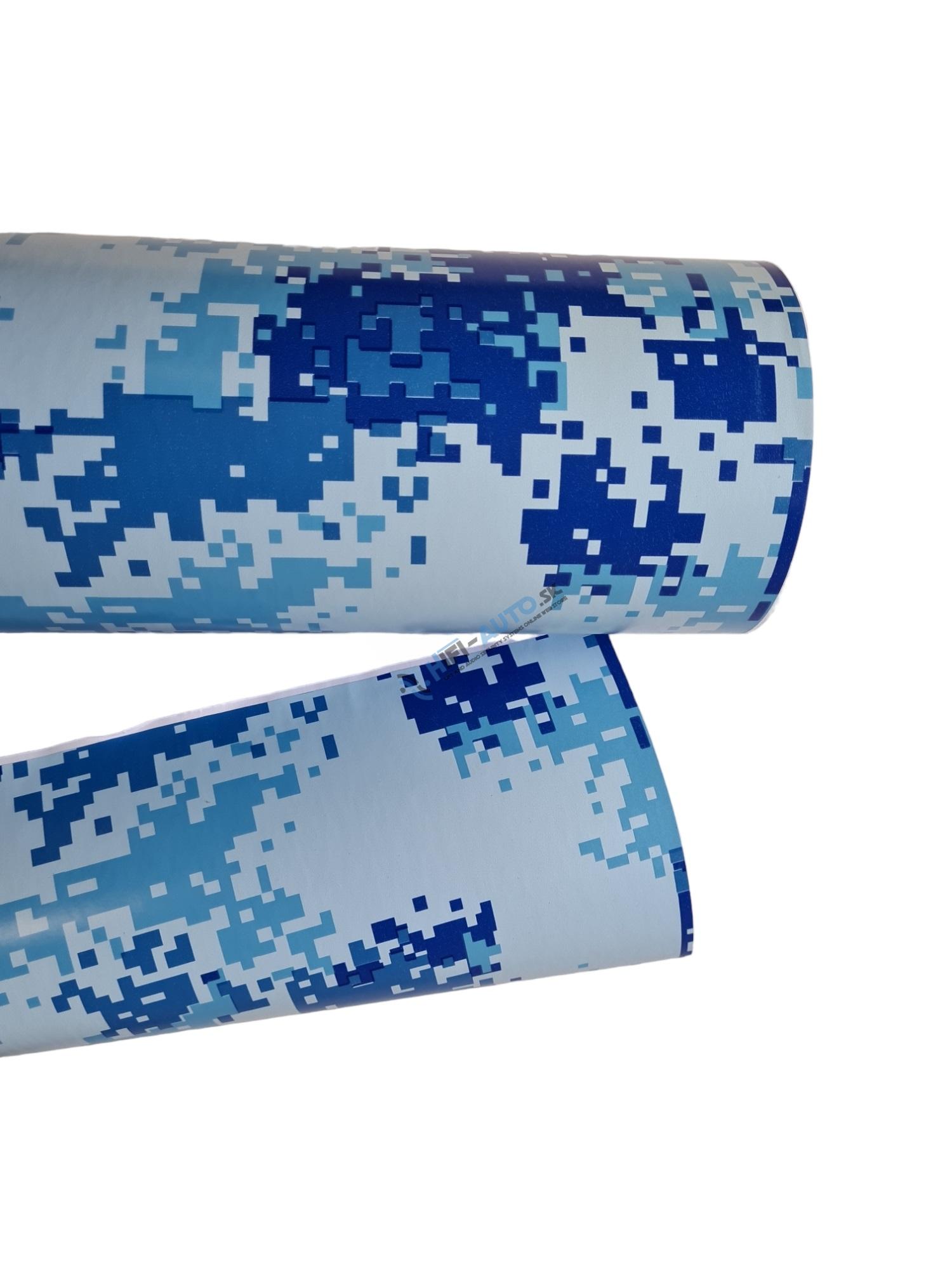 Modrá minecraft fólia (air free bubbles)