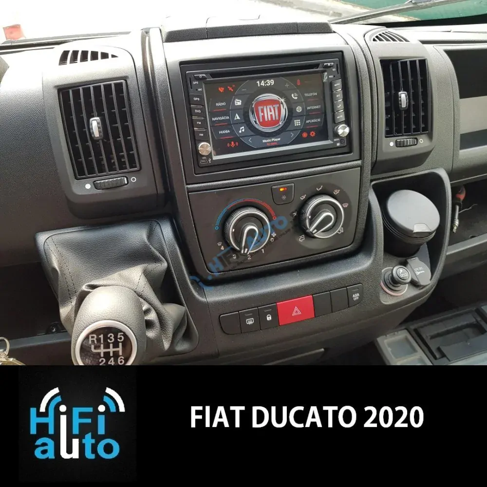 ANDROID 14 Fiat Ducato do 2022 autorádio