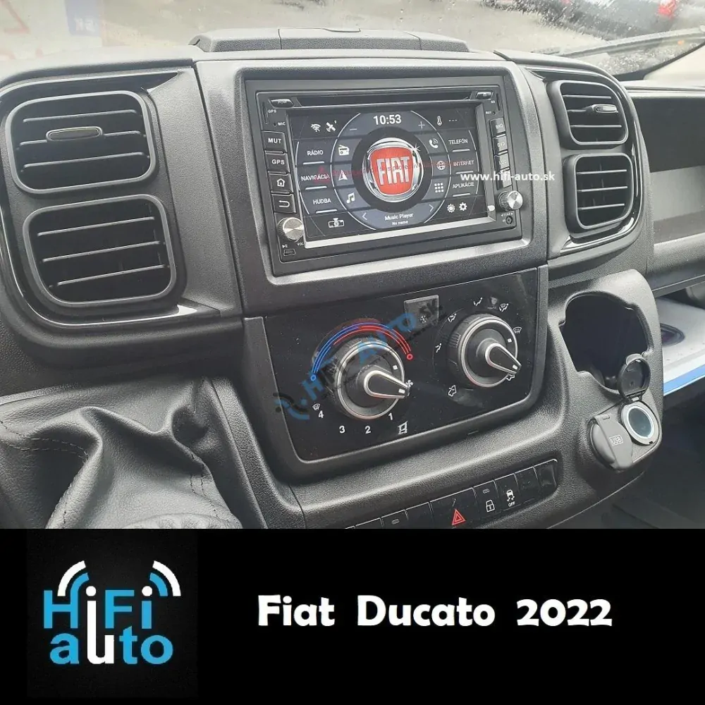ANDROID 14 Fiat Ducato od 2022 autorádio