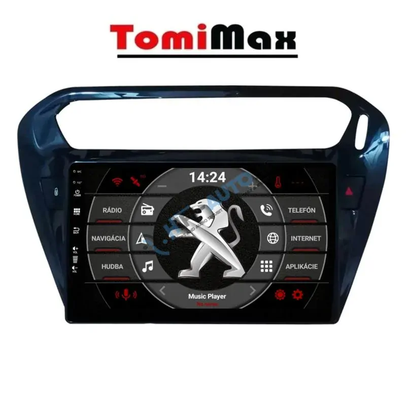 ANDROID 14 Peugeot 301 autorádio