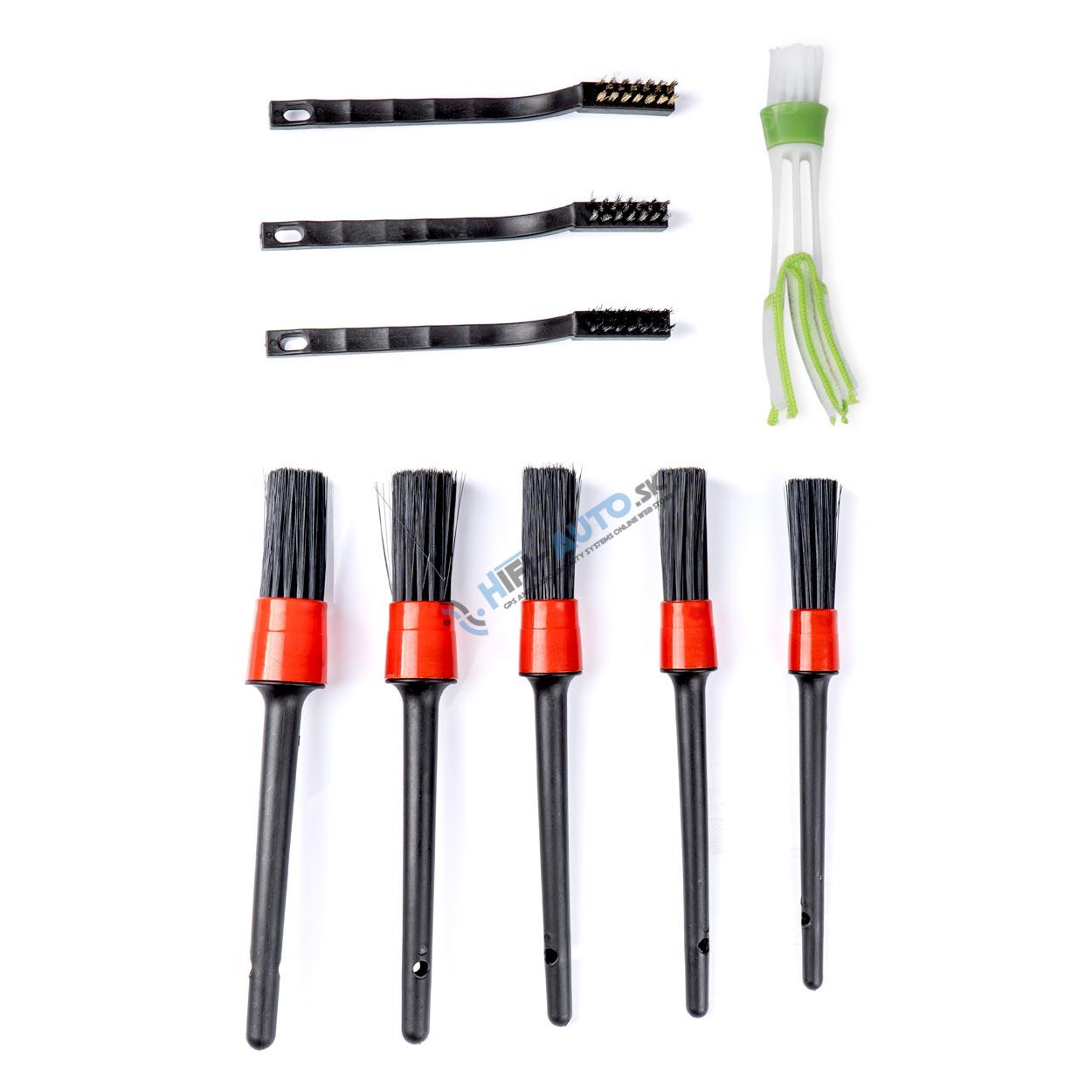 Sada detailingových štetcov stredná 8ks