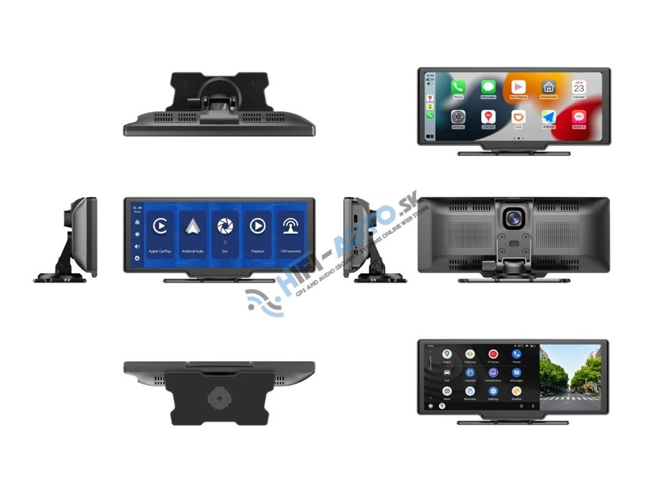 Monitor 10,26" s Apple CarPlay, Android auto, Bluetooth, DUAL DVR