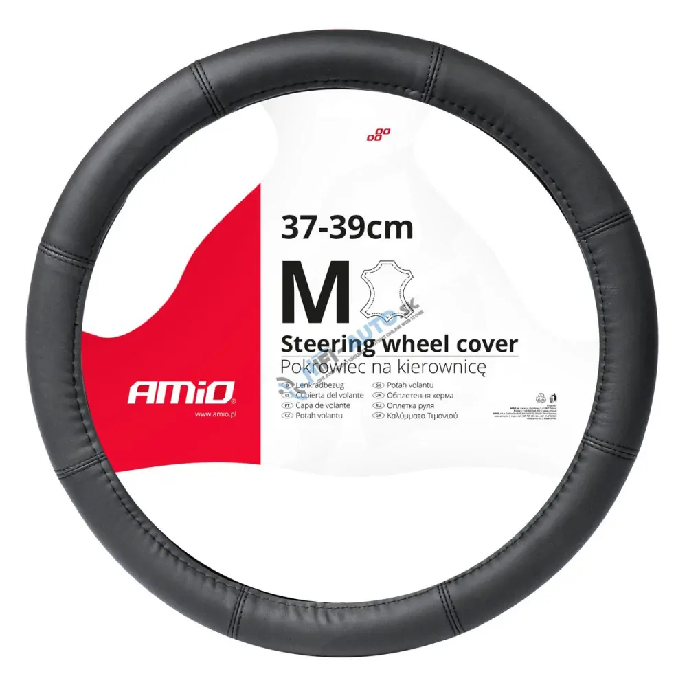 Poťah volantu Leather Series SWC-48-M (37-39cm)