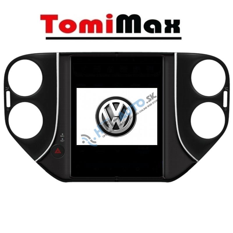 ANDROID 15 VW Tiguan TESLA style autorádio