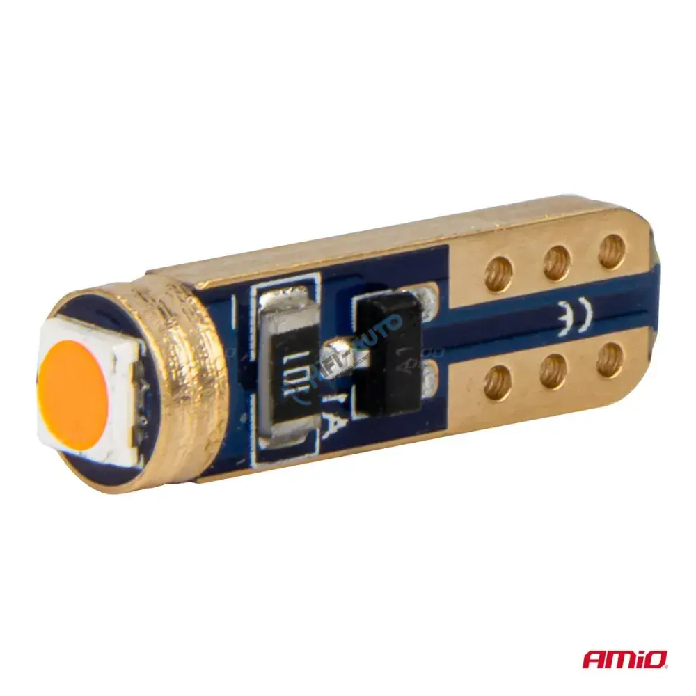 LED žiarovka STANDARD Red T5 12V 3030 1LED HP