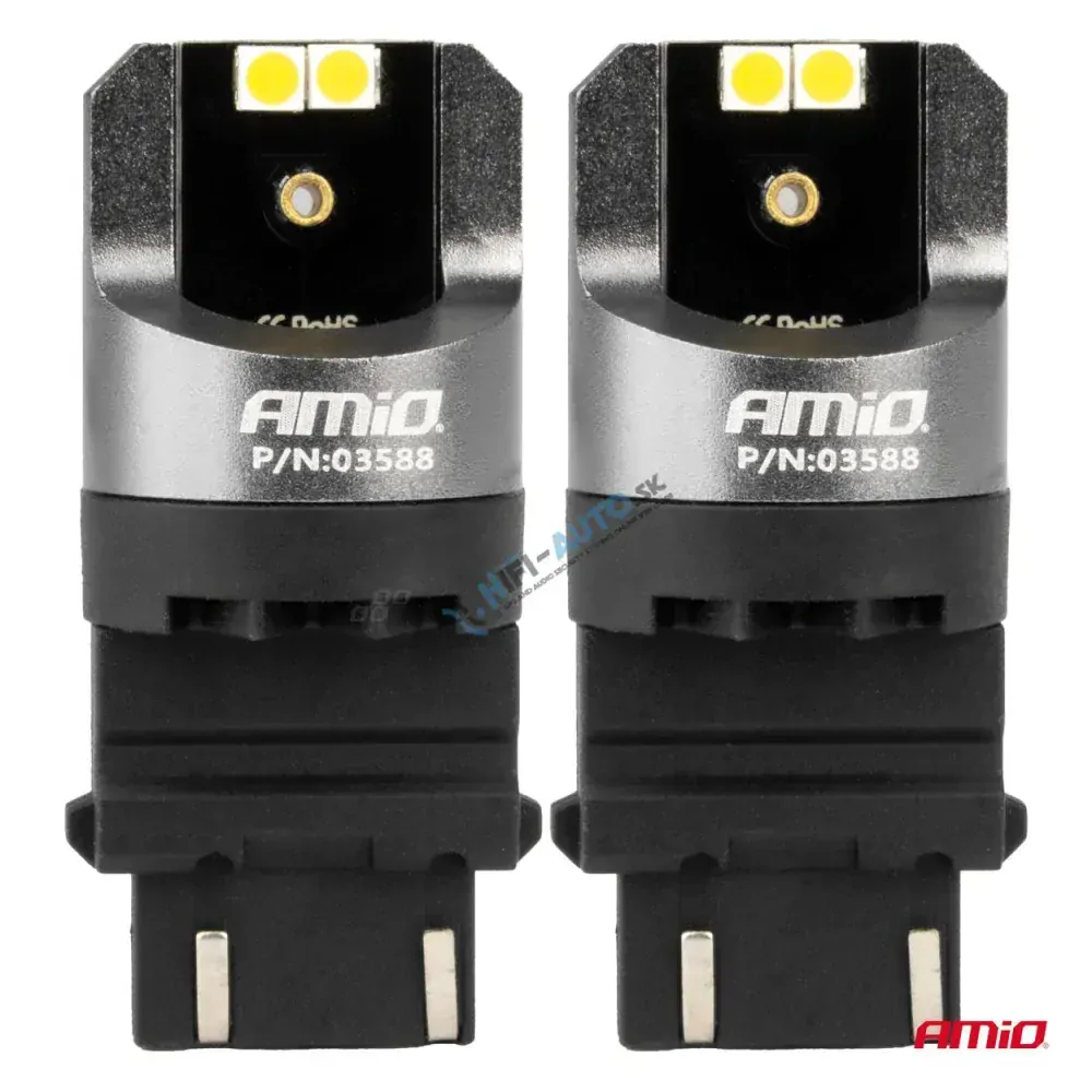 LED CANBUS PRO series 3157 P27/7W 4x3030 SMD White 12/24V