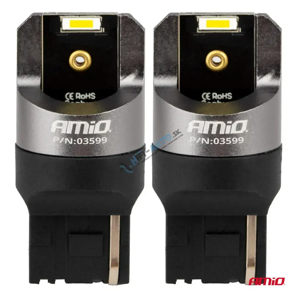 LED CANBUS PRO series 7440 W21W 2x1860SMD White 12/24V