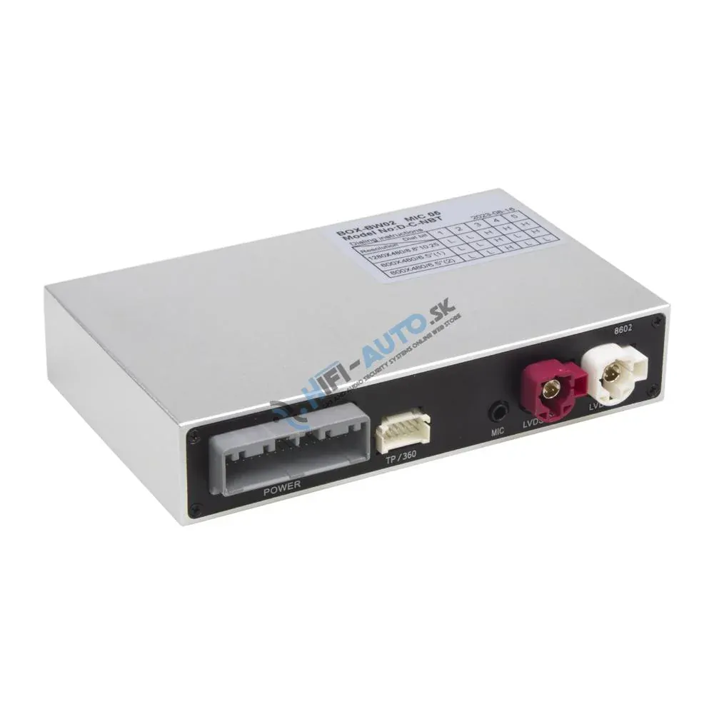 Adaptér CarPlay/Android Auto BMW NBT