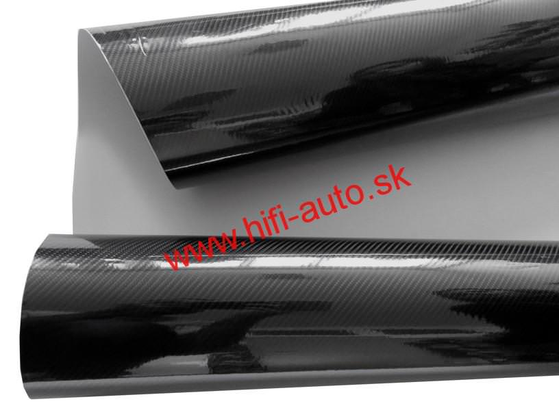 Čierna 5D lesklá fólia (air free bubbles)