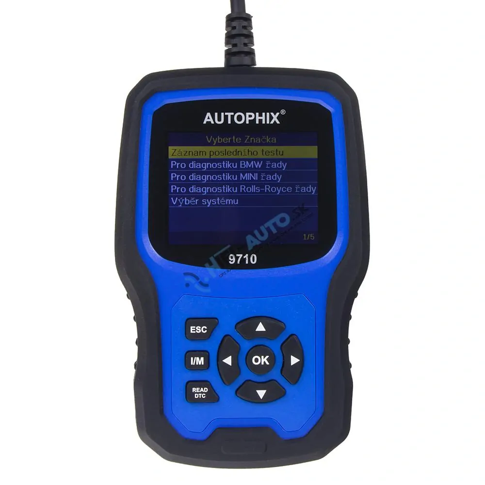 Autodiagnostika Autophix 9710 OBDII pre BMW, Mini a Rolls-Royce