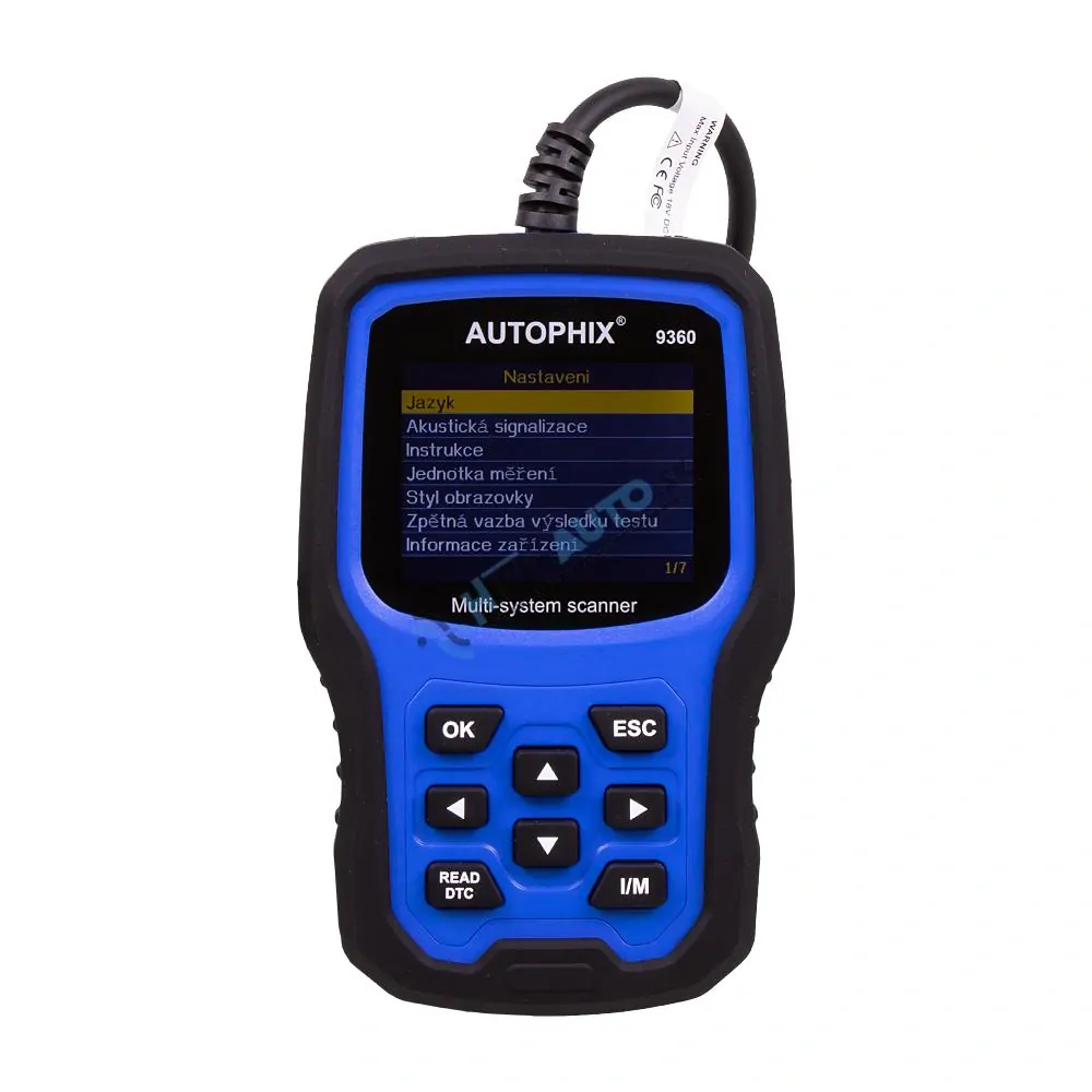Autodiagnostika Autophix 9360 OBDII pre Toyota, Lexus