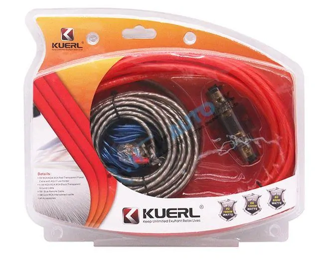 KUERL sada na montáž zosilňovača 1200 W