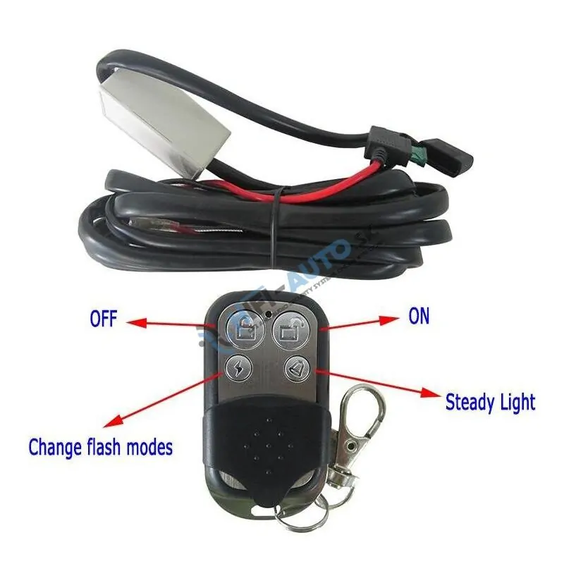 Diaľkovo ovládaný spínač 12/24V