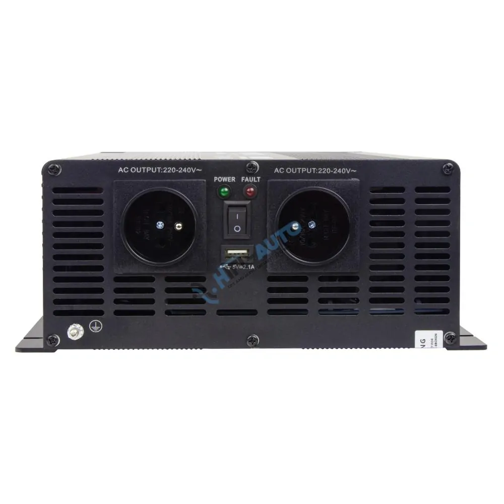 Menič napätia z 24/230V + USB, 5000W
