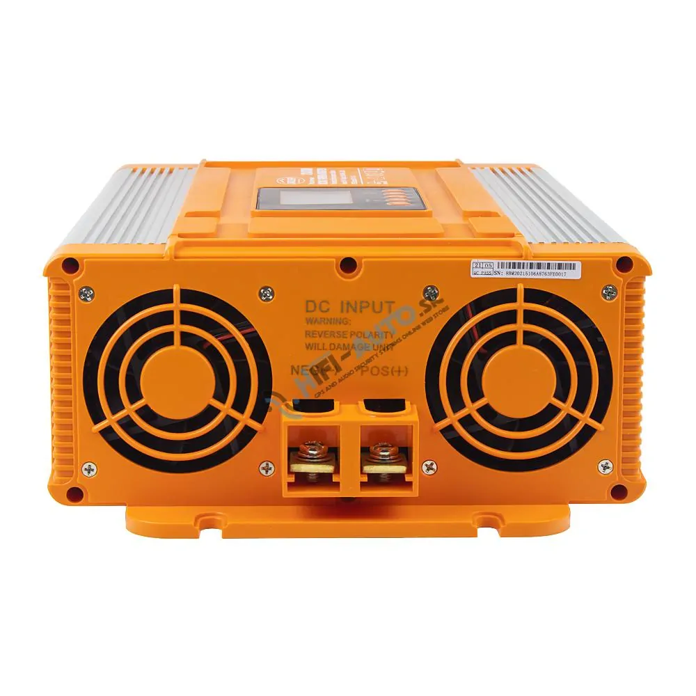 Sínusový menič napätia z 12/230V, 2000W/displej