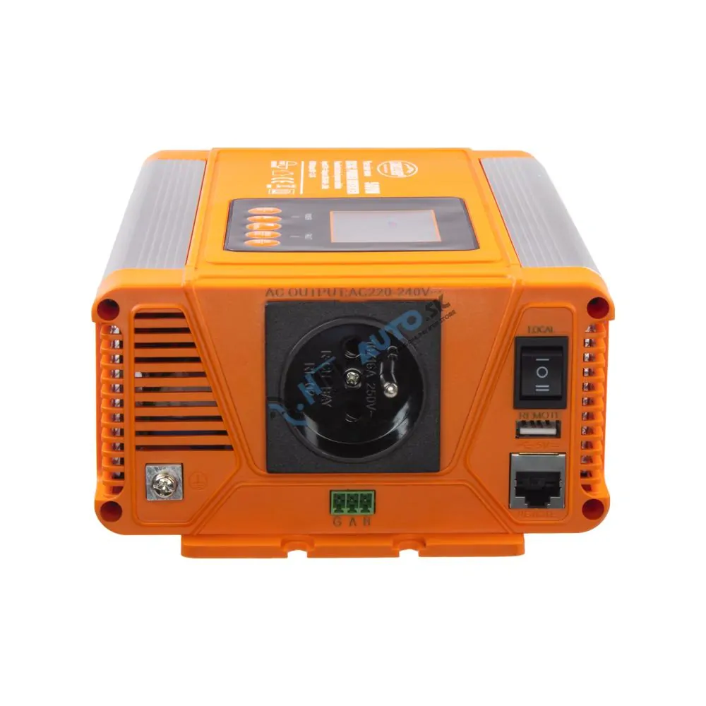 Sínusový menič napätia z 12/230V, 500W/displej