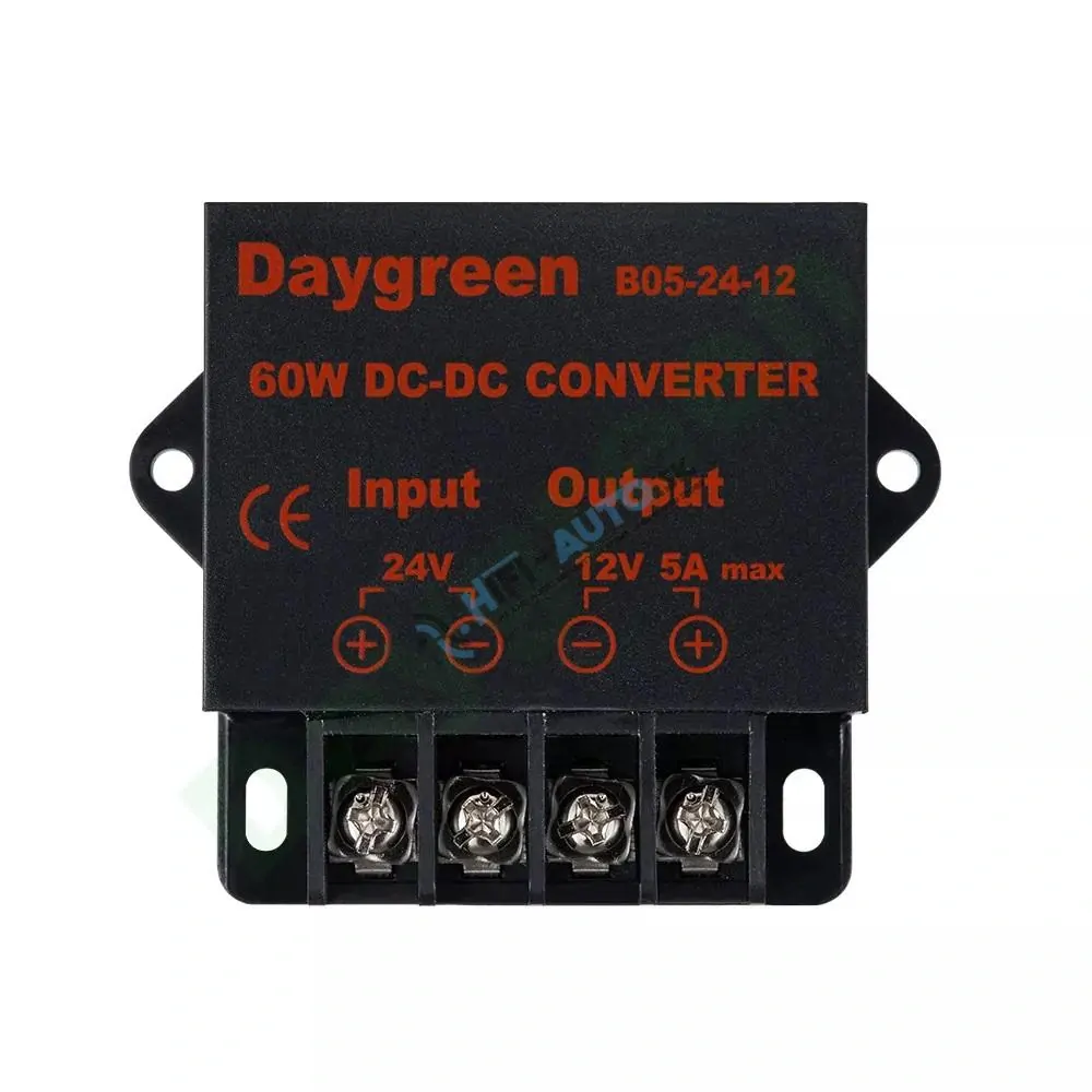 Lineárny menič napätia 24/12, 5A