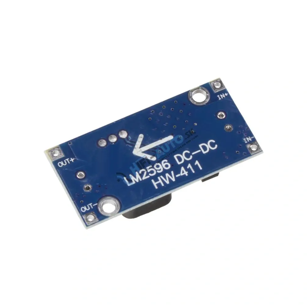 Nastaviteľný menič step-down DC-DC s LM2596