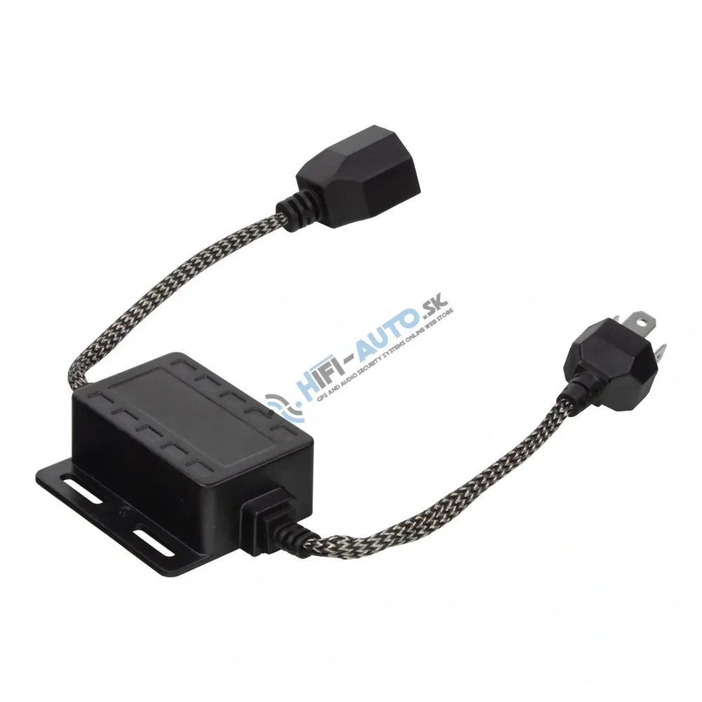 Digitálny eliminátor chybových hlásení, rušenie s redukciou pre žiarovky H4