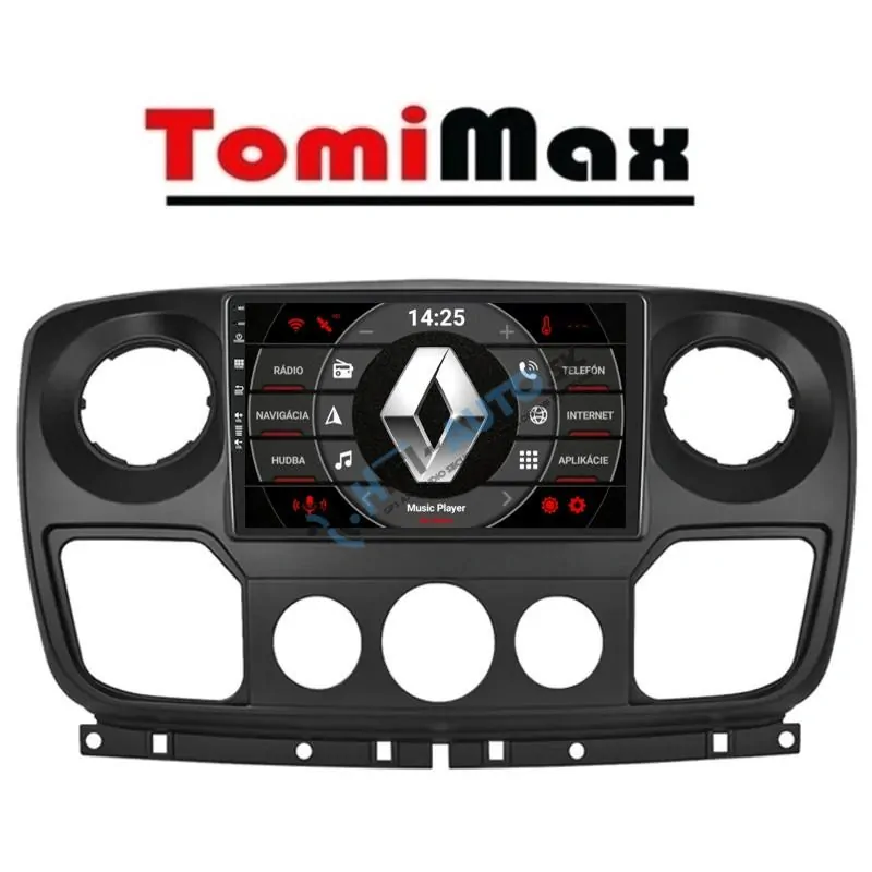 ANDROID 14 Renault Master, Opel Movano, Nissan NV400 2010+ autorádio