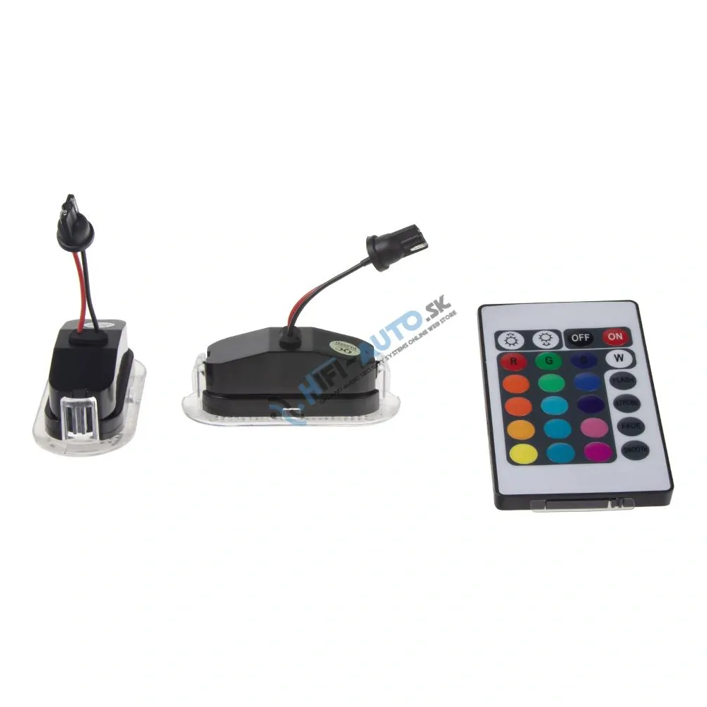 LED osvetlenie interiéru VW, Seat, Škoda, RGB
