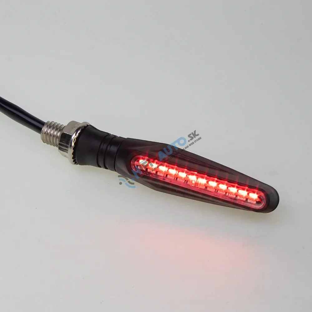 LED dynamické blinkre + brzd. svetlo pre motocykle