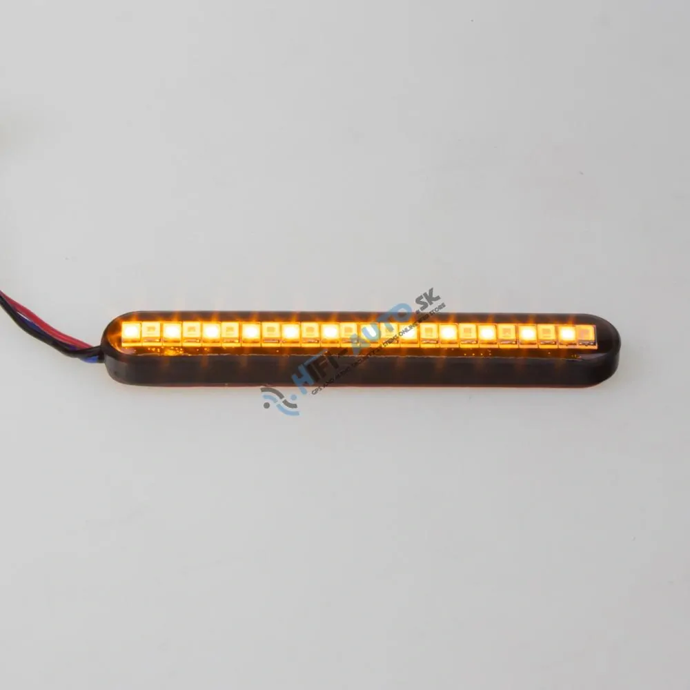 LED dynamické blinkre + brzd. svetlo pre motocykle