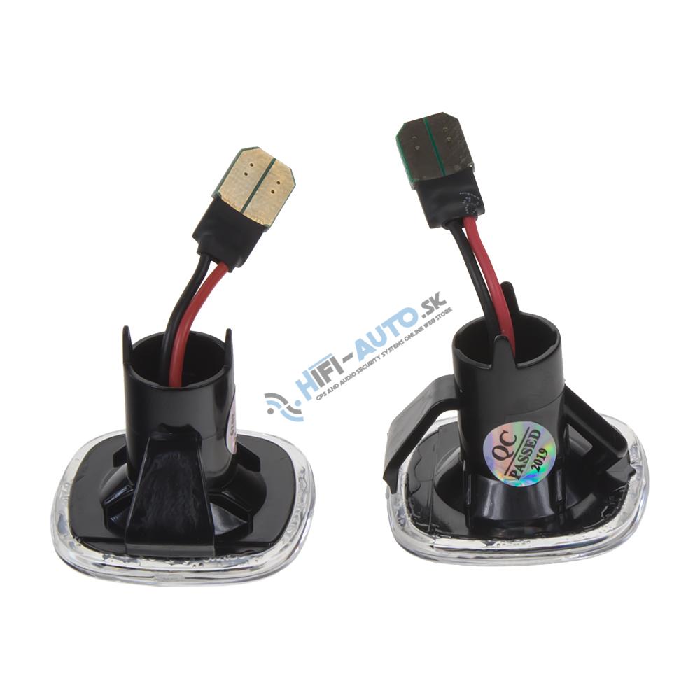 LED dynamické blinkre Škoda, Audi, Seat oranžové