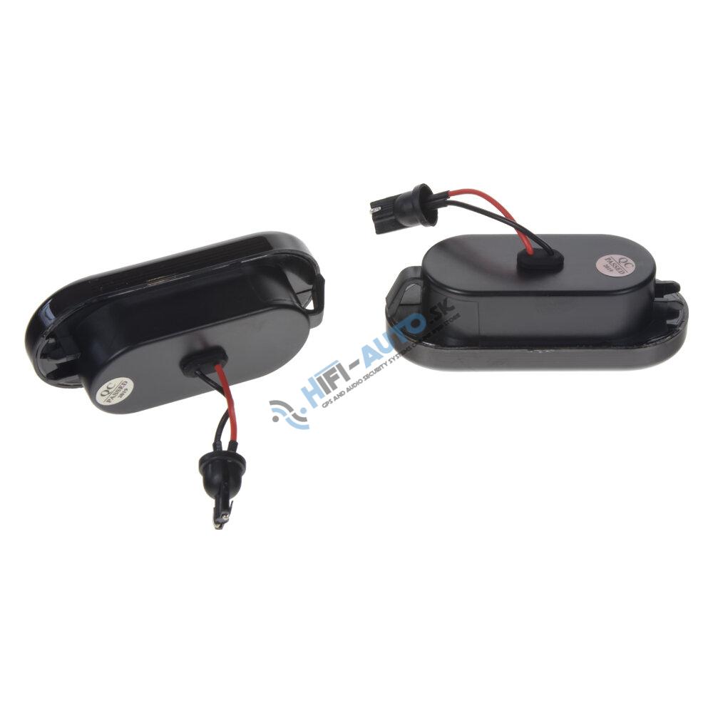 LED dynamické blinkre VW, Škoda, Seat, Ford oranžové, dymové