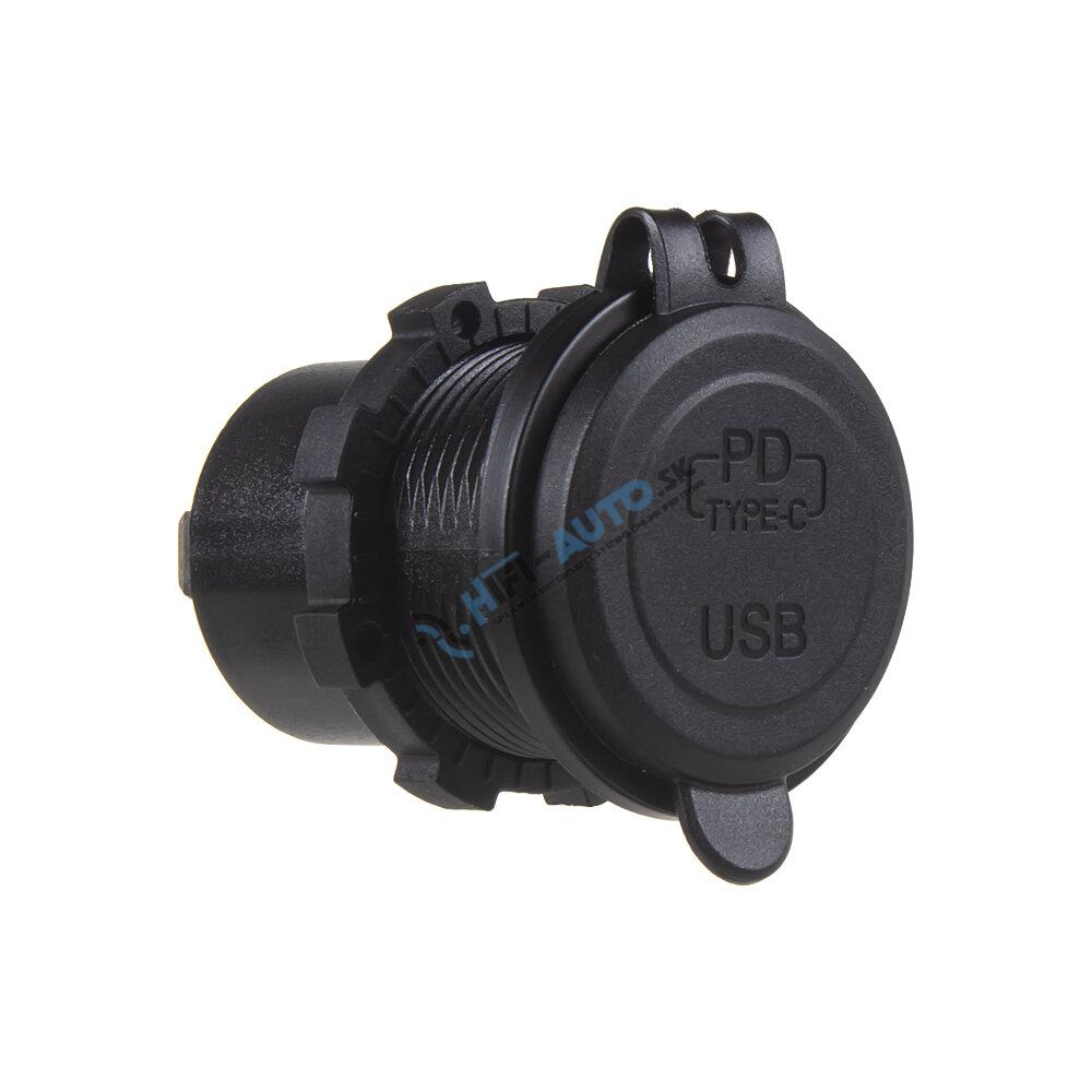 USB nabíjačka QC3.0 + USB-C