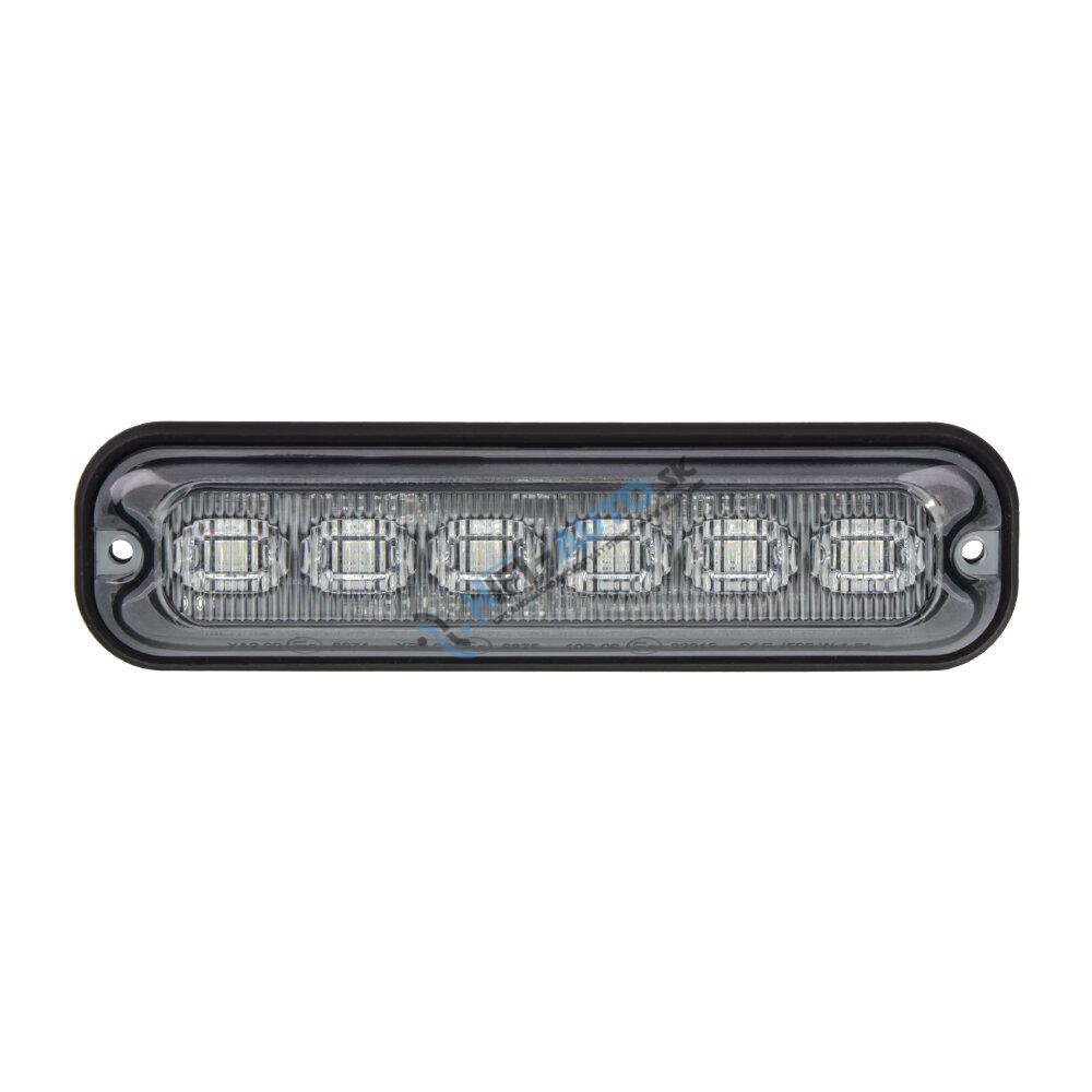 PREDATOR 6x4W LED, 12-24V, modrý, ECE R65