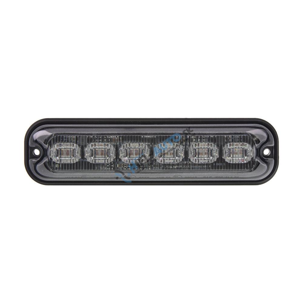 PREDATOR 6x4W LED, 12-24V, červený, ECE R10