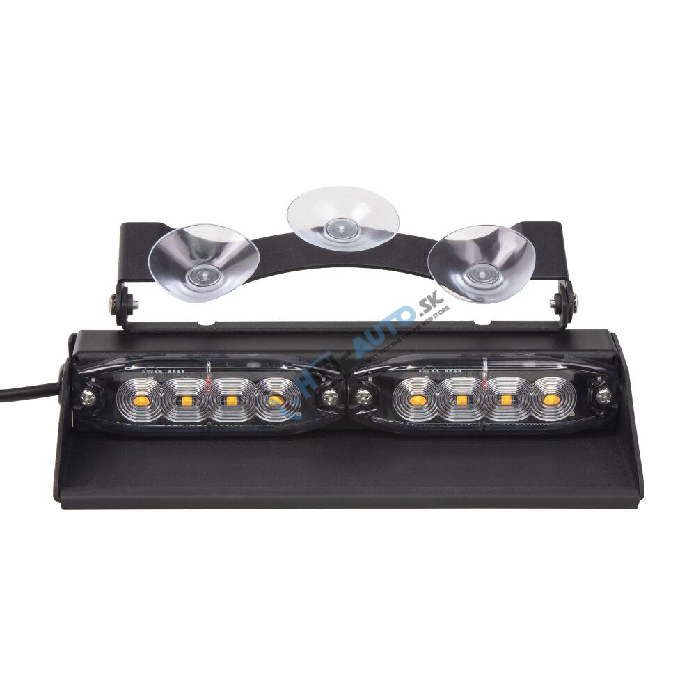 PREDATOR LED vnútorné, 8x LED 3W, 12/24V, oranžový, ECE R10
