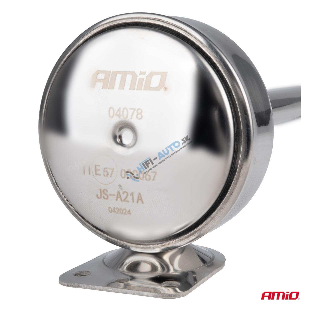 Klaksónová signalizácia chróm 620 mm 12V 24V LowTone