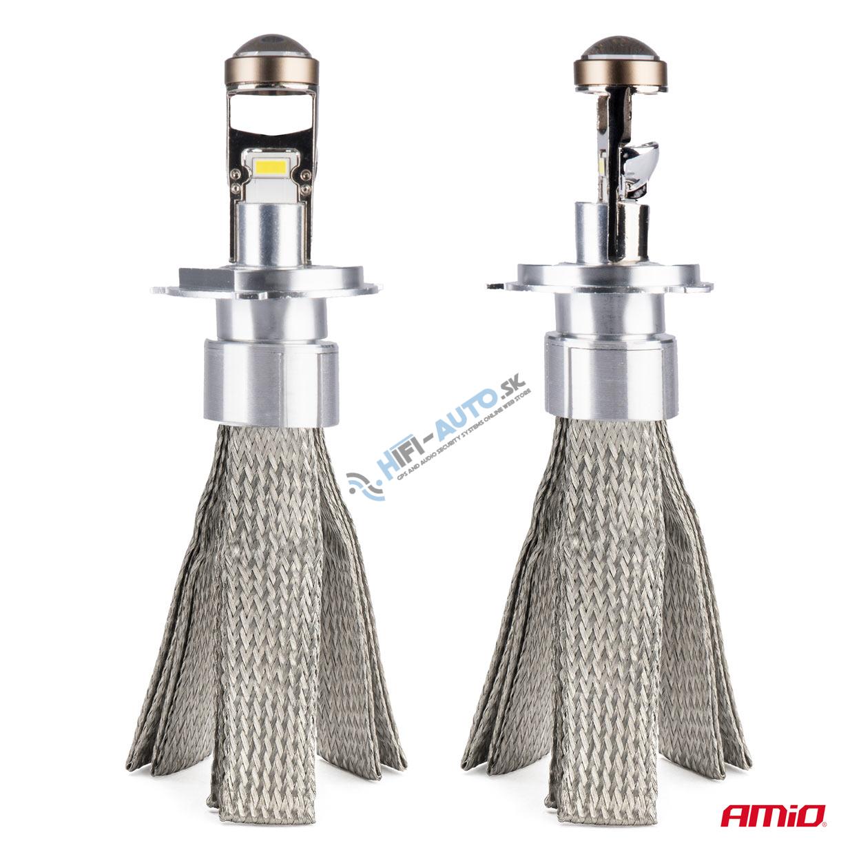 LED prestavbová sada FLEX+ séria H4 šošovky 12V 24V 6000K Canbus