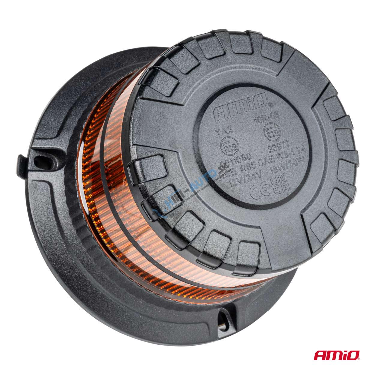 Blikajúca výstražná lampa LED maják W29M 12V 24V