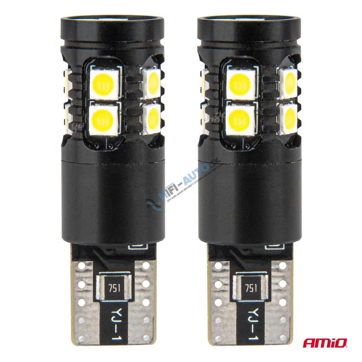 LED žiarovka CANBUS T10 W5W 13SMD 3030 White 12V/24V