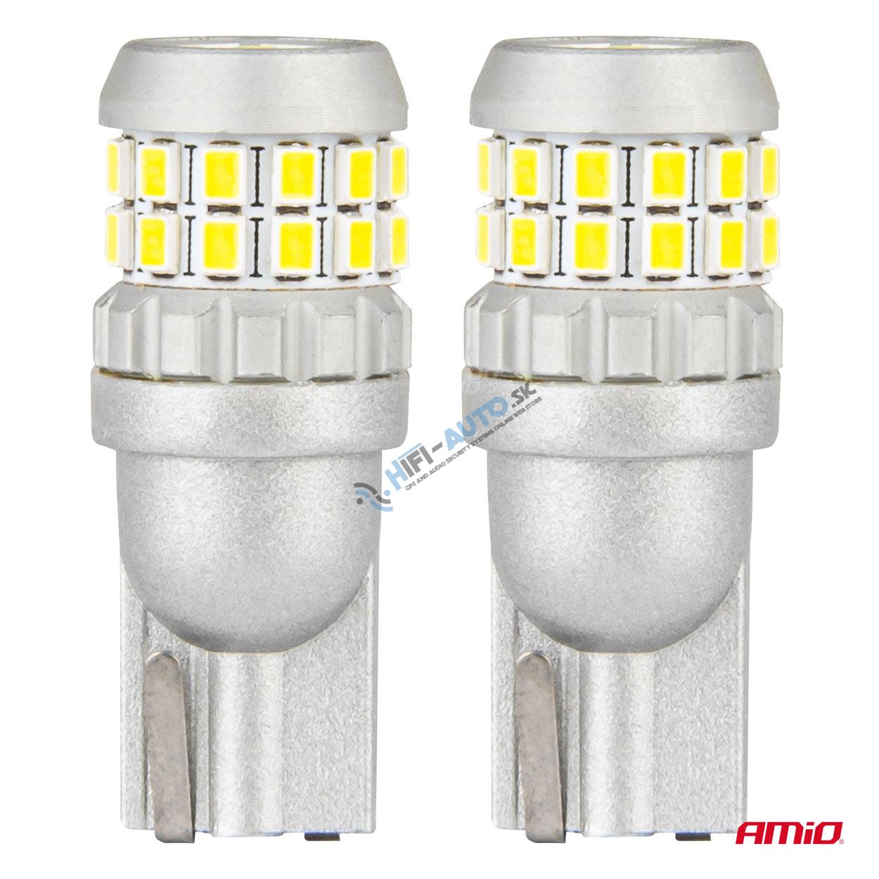 LED žiarovky CANBUS T10 W5W 30SMD 2016 Biela 12V/24V